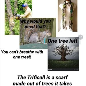 Collage of Fake Ad