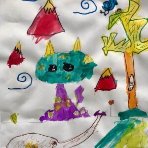 Artist Cat
