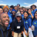 CJ Goulding, lower left, with Environmental Learning for Kids’ Urban Rangers, Denver, CO