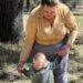 Inside-Out Youth Advisory Council member Hadley Peterson enjoying the outdoors with her daughter.