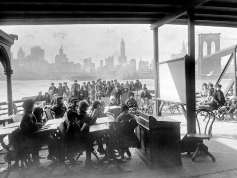 Schools Beat Earlier Plagues with Outdoor Classrooms by New York Times